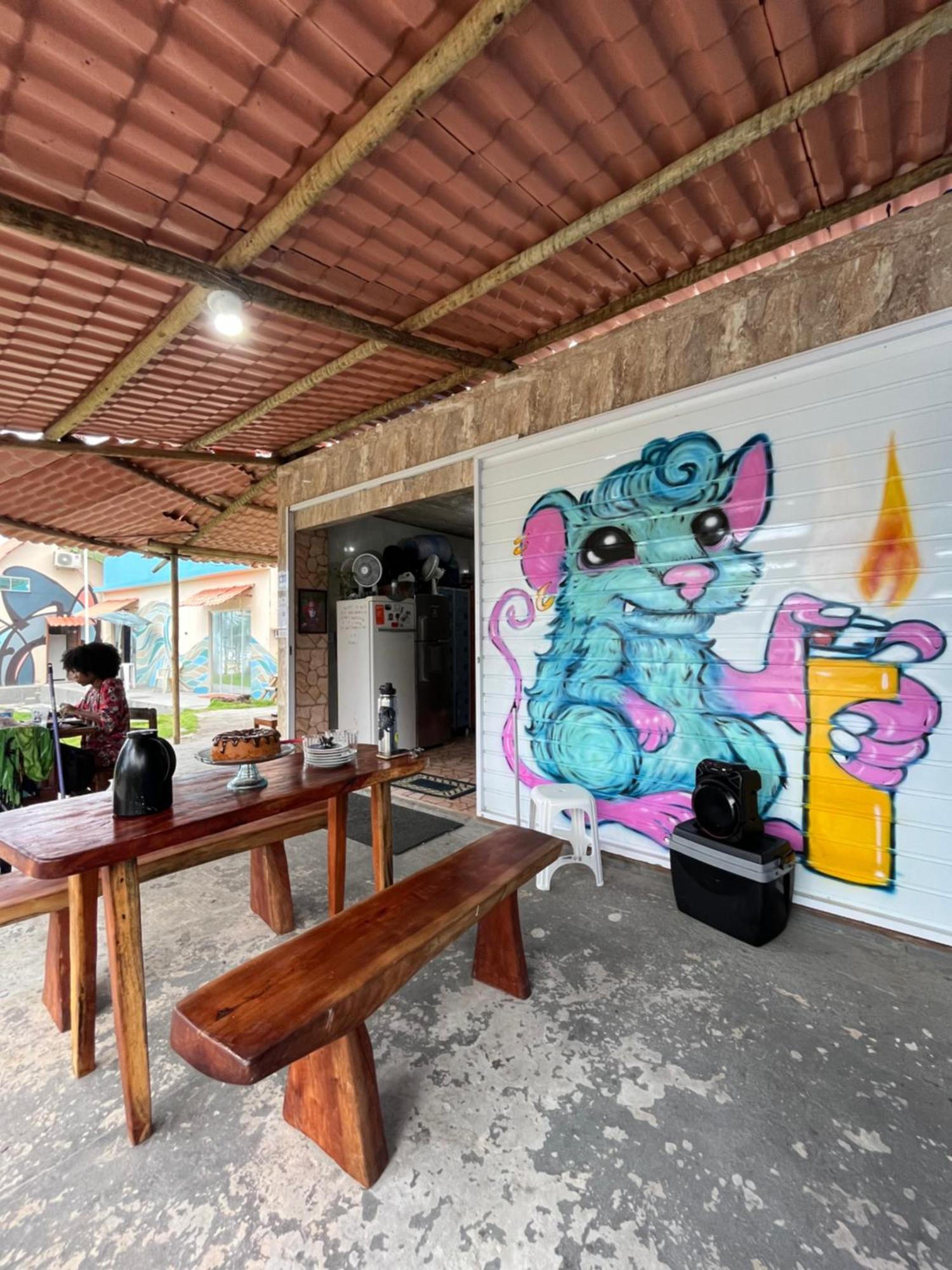 Vila Dos Gnomos Paraiso Mistico Pe Na Areia イリェウス エクステリア 写真